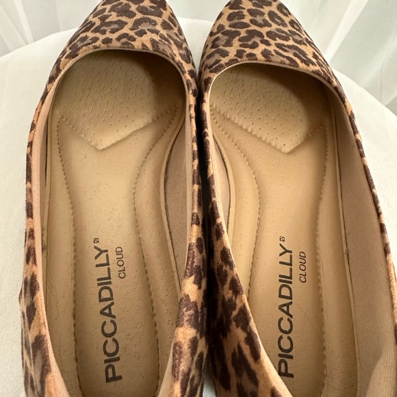 Piccadilly Cloud leopard print flats - Picture 6 of 7